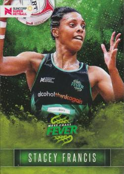 2018 Tap 'N' Play Suncorp Super Netball #8 Stacey Francis Front
